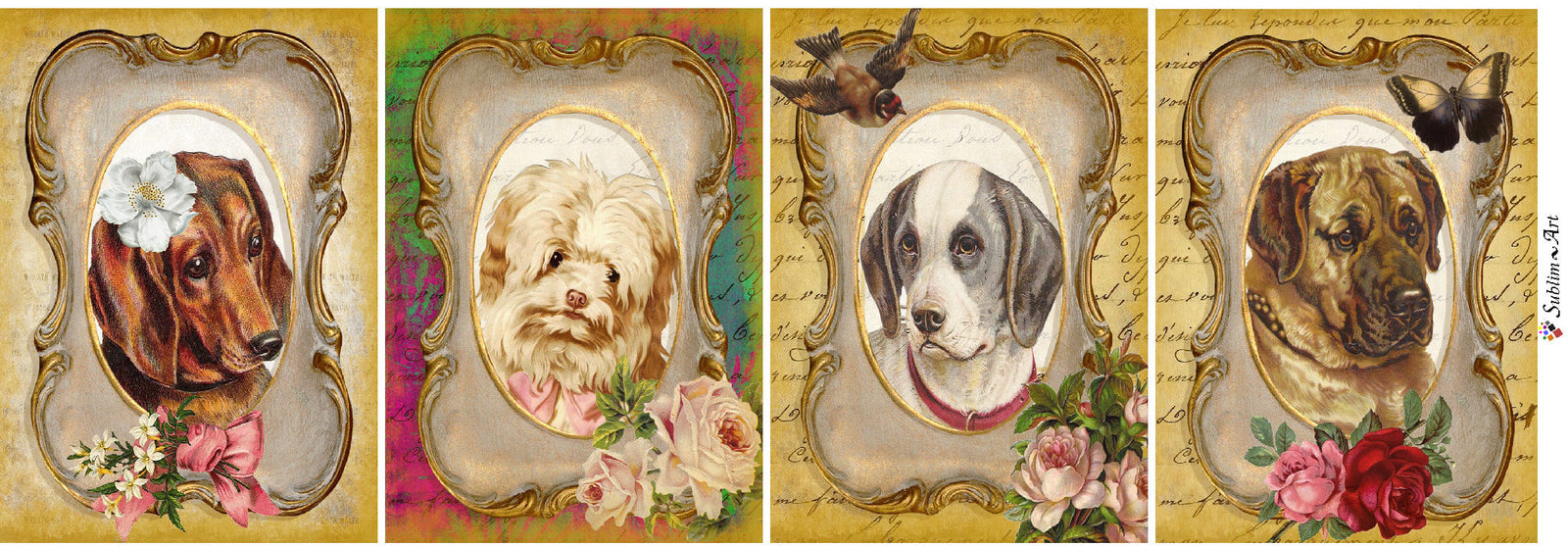 SUBLIMART: Animal & Pets - Porcelain Soy Wax Candle (Design #ANP05)