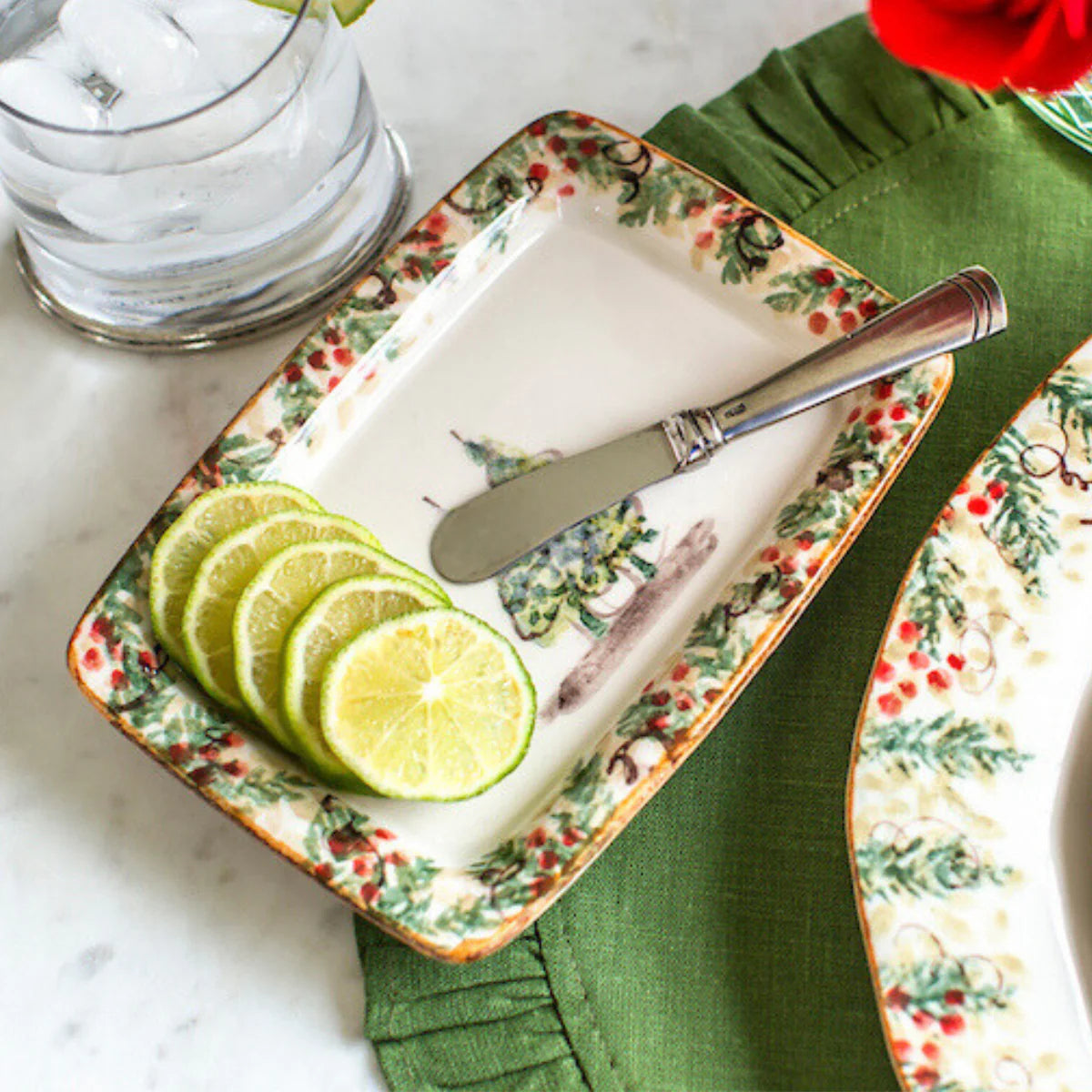 ARTE ITALICA: Natale Small Tray