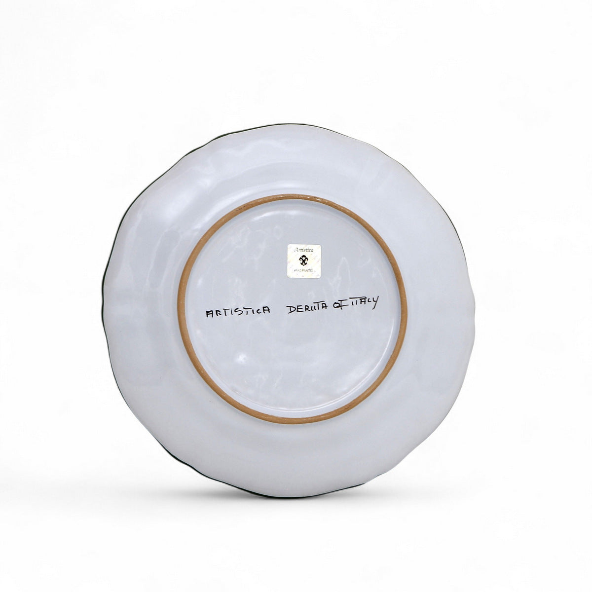 FAENZA-CARNATION: Scalloped salad plate (8'' Diam.)