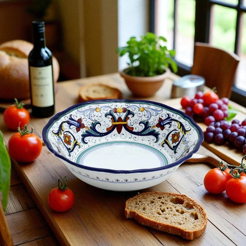 VECCHIA DERUTA: Serving Salad/Pasta Bowl - tops-selection.shop