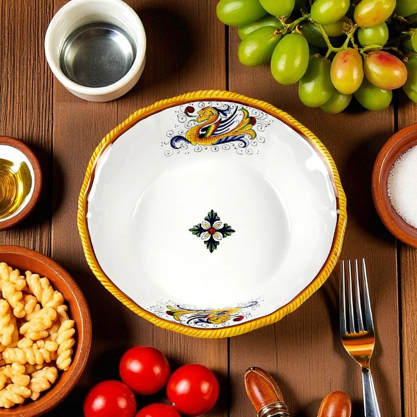 RAFFAELLESCO LITE: Serving Pasta/Salad Large Bowl - tops-selection.shop