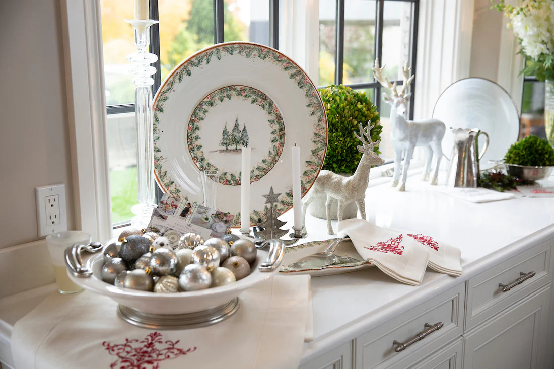 ARTE ITALICA: Natale Large Round Platter