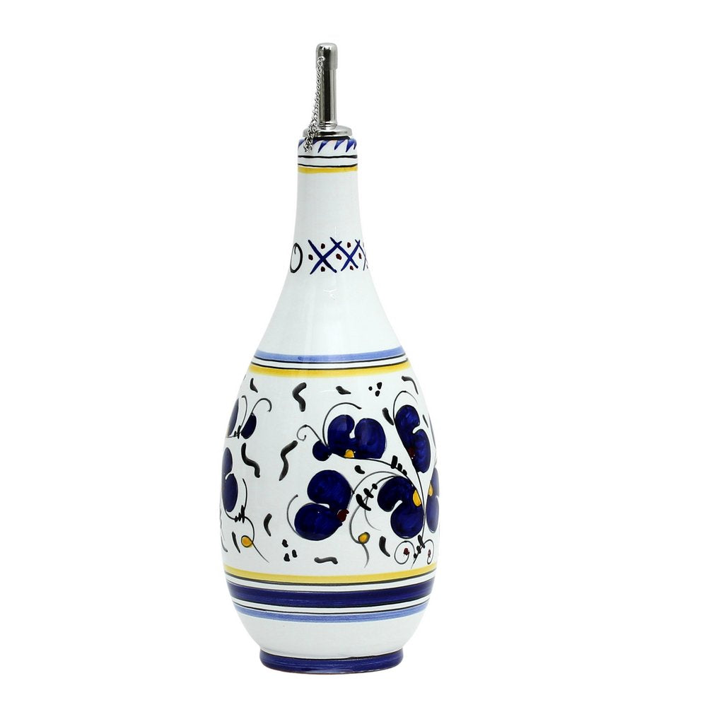 ORVIETO BLUE ROOSTER: Olive Oil Bottle Dispenser - tops-selection.shop