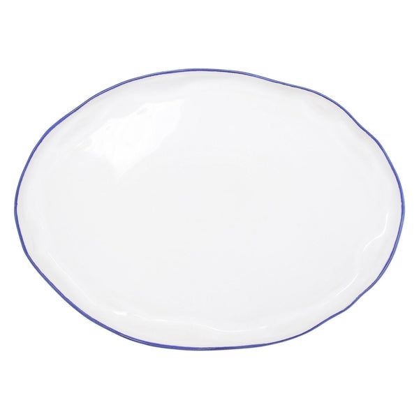 VIETRI: Aurora Edge Large Oval Platter