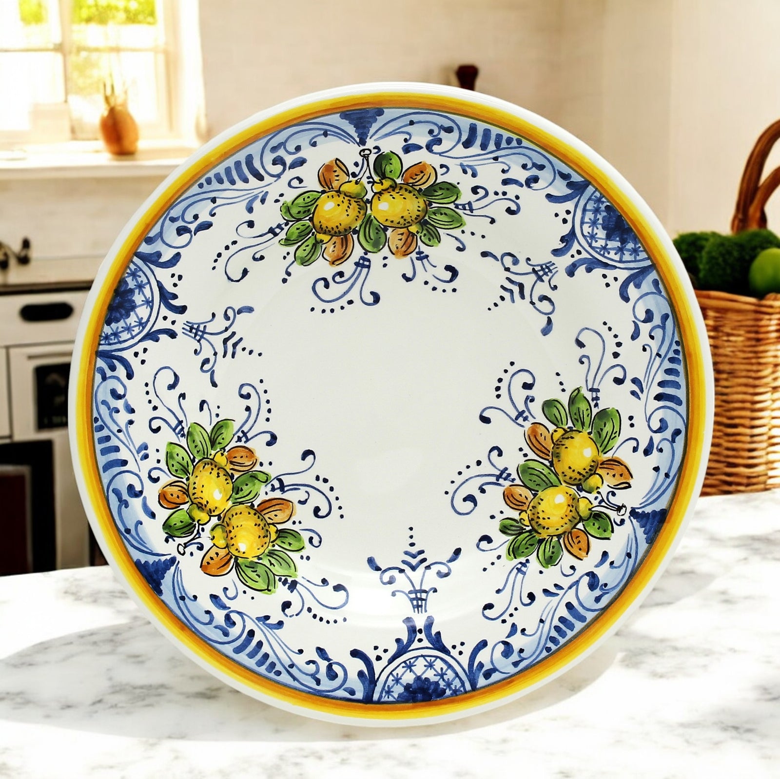 LIMONCINI: Dinner Plate - tops-selection.shop