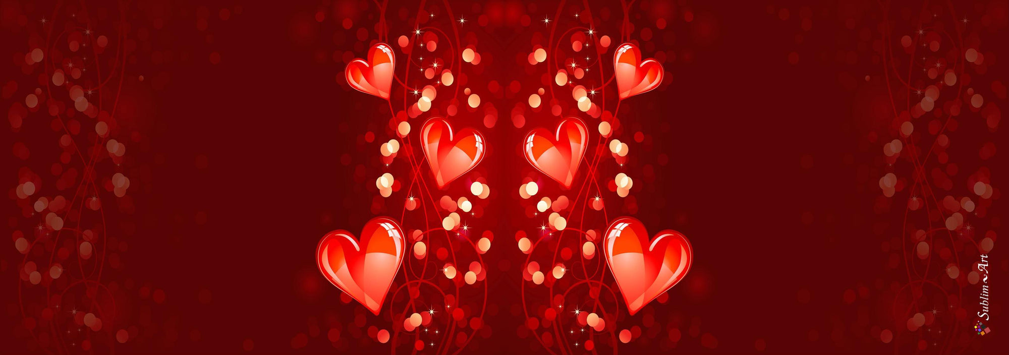 SUBLIMART: Love - Soy Wax Candle (Design #VAL07)