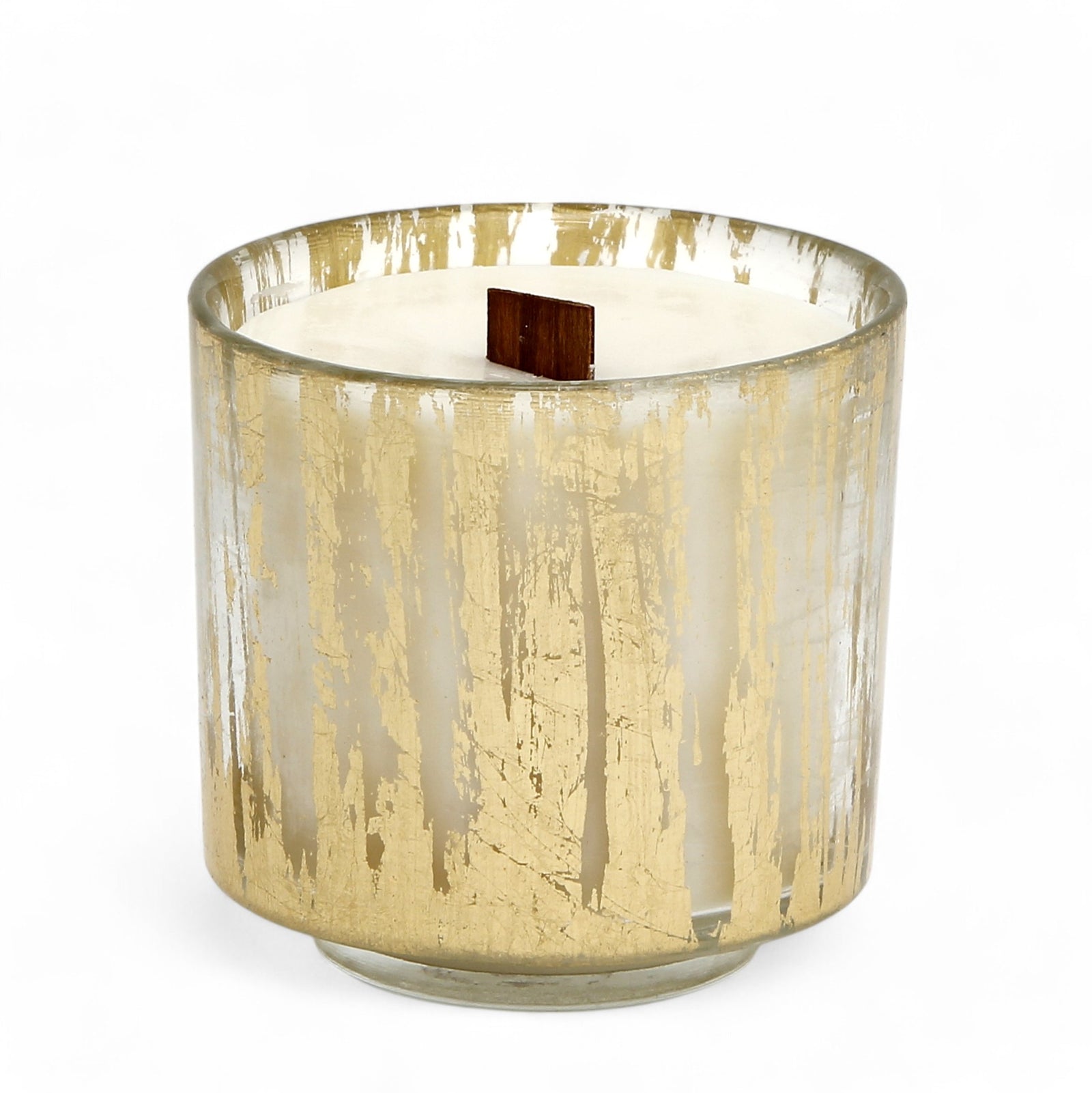 VIETRI: Rufolo Glass Gold Brushstroke Soy Wax Candle