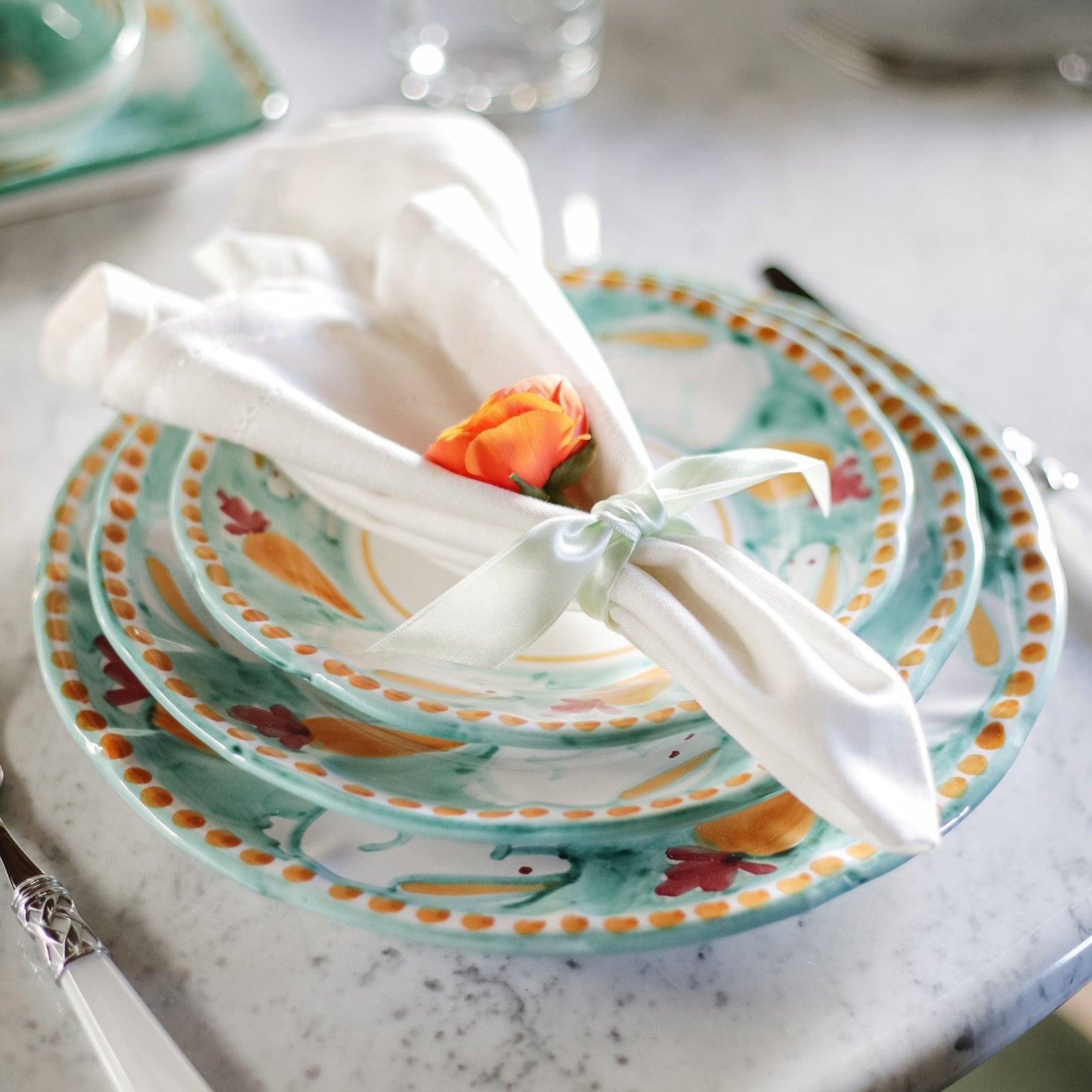 VIETRI: CAMPAGNA Coniglio Dinner Plate