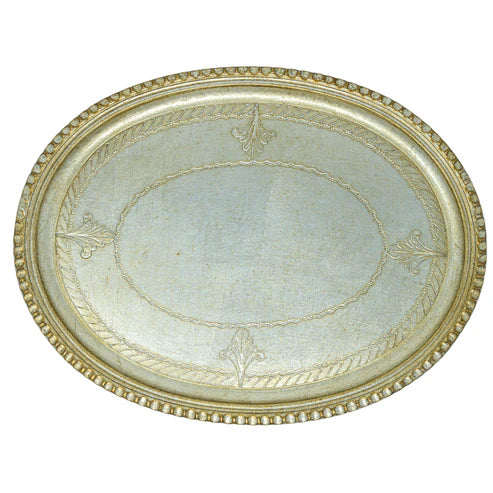 ARTE ITALICA: Florentino Oval Wooden Tray