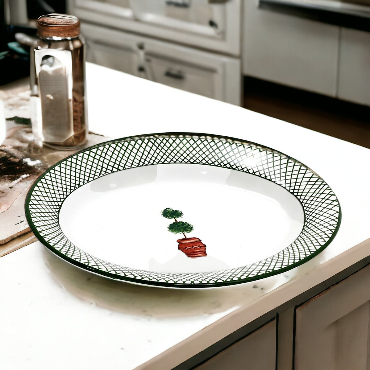 GIARDINO: Small Oval Plate [R] - tops-selection.shop
