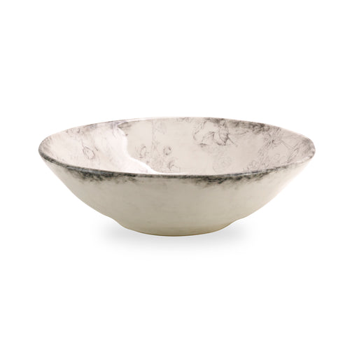 ARTE ITALICA: Giulietta Cereal Bowl Gray/White