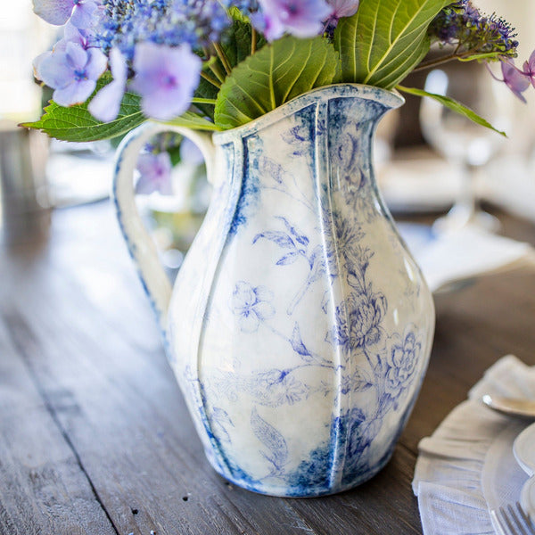 ARTE ITALICA: Giulietta Pitcher Blue