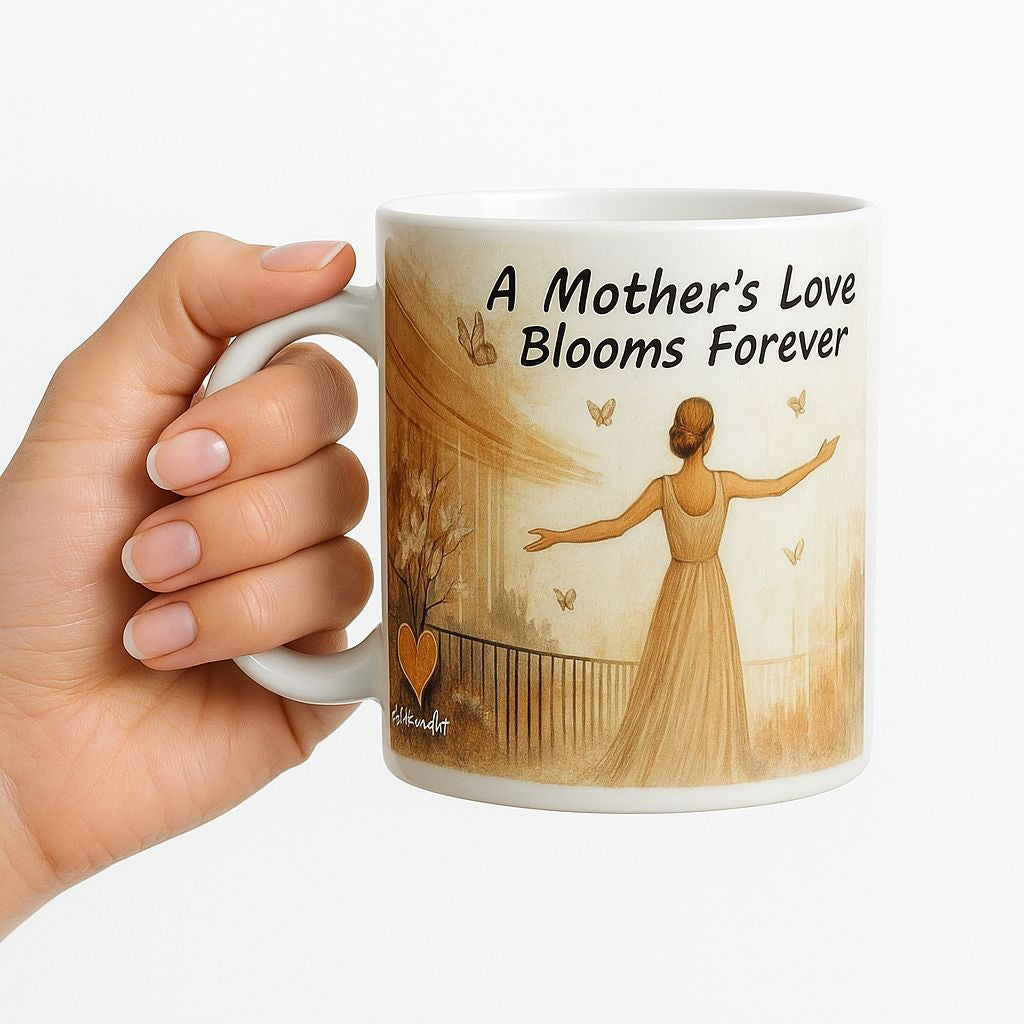 SUBLIMART: Mother's Day "Mother's Love Blooms Forever!" Bundle - Mug + Tumbler by RC Designs