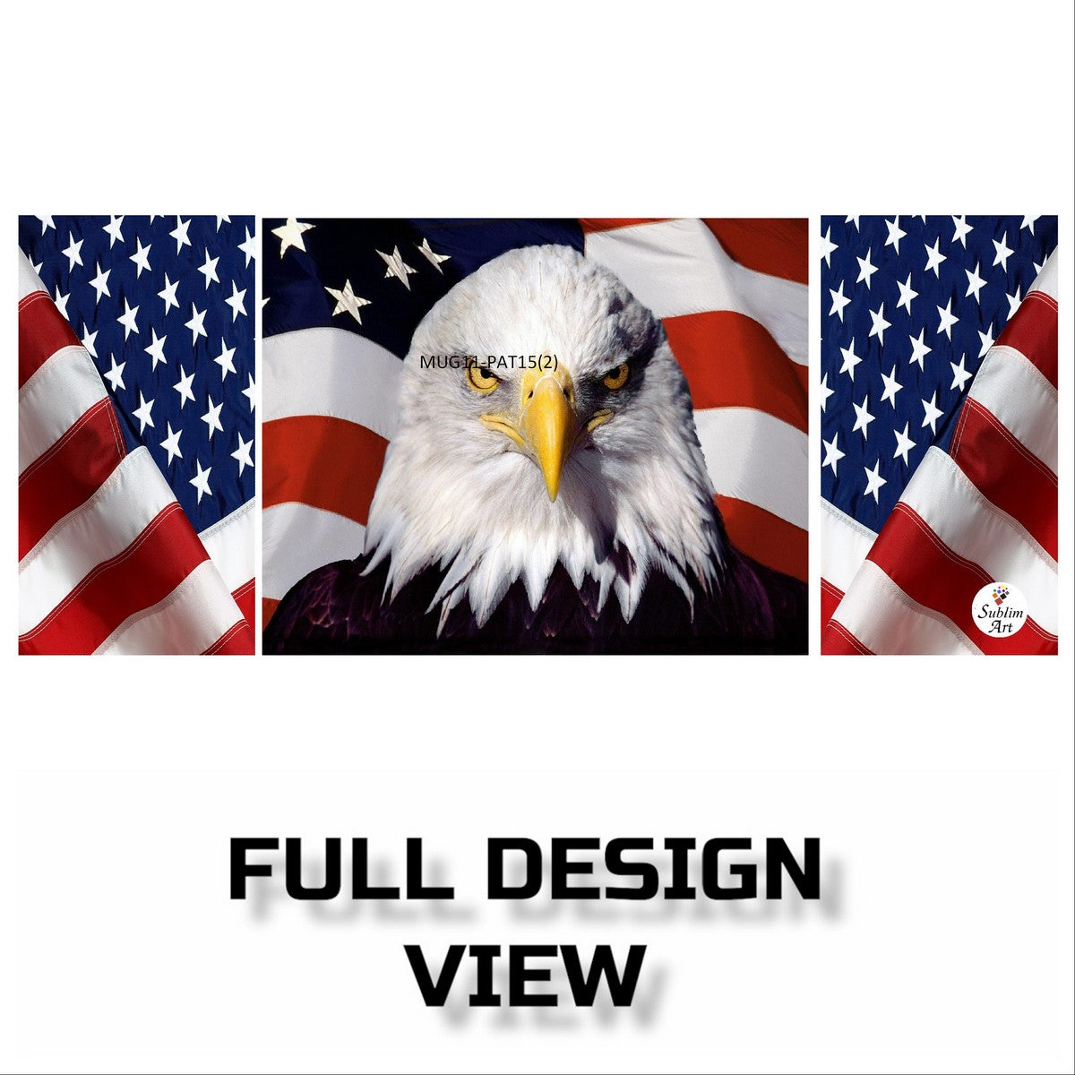 SUBLIMART: Patriotic Mug 'Mount Rushmore' (Design 24) - tops-selection.shop