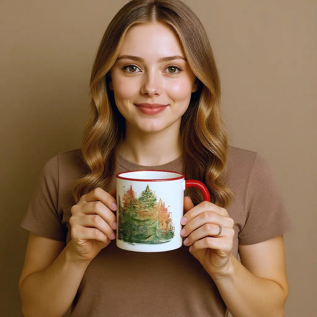 SUBLIMART: Designer Christmas Ceramic Large Jumbo Mug - (20 Oz)