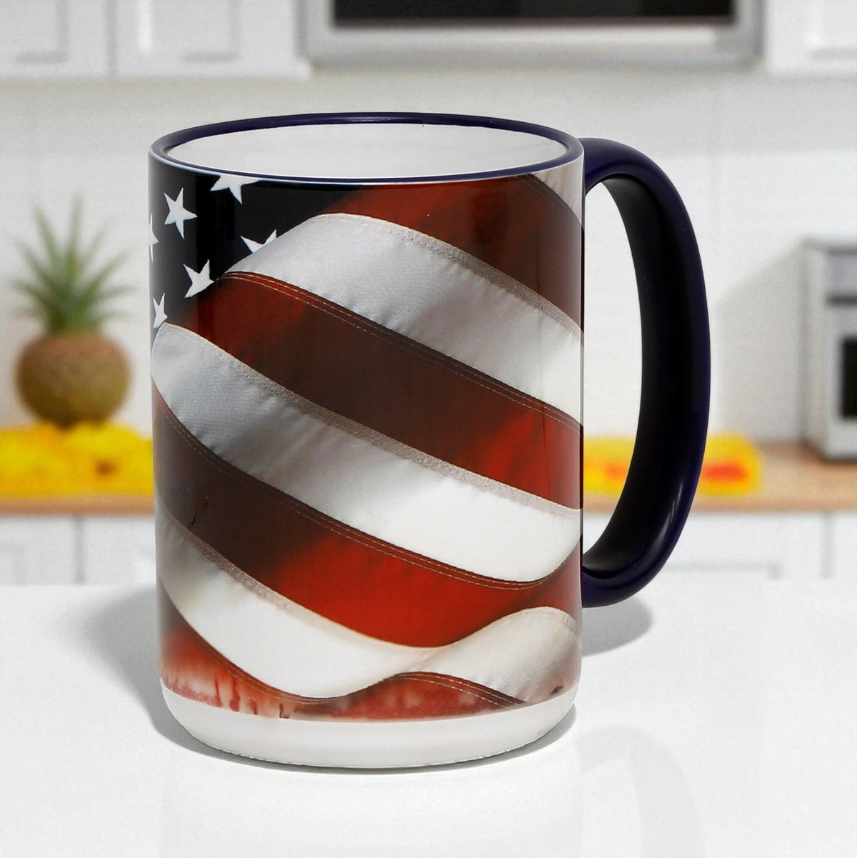 SUBLIMART: Patriotic Mug American Flag