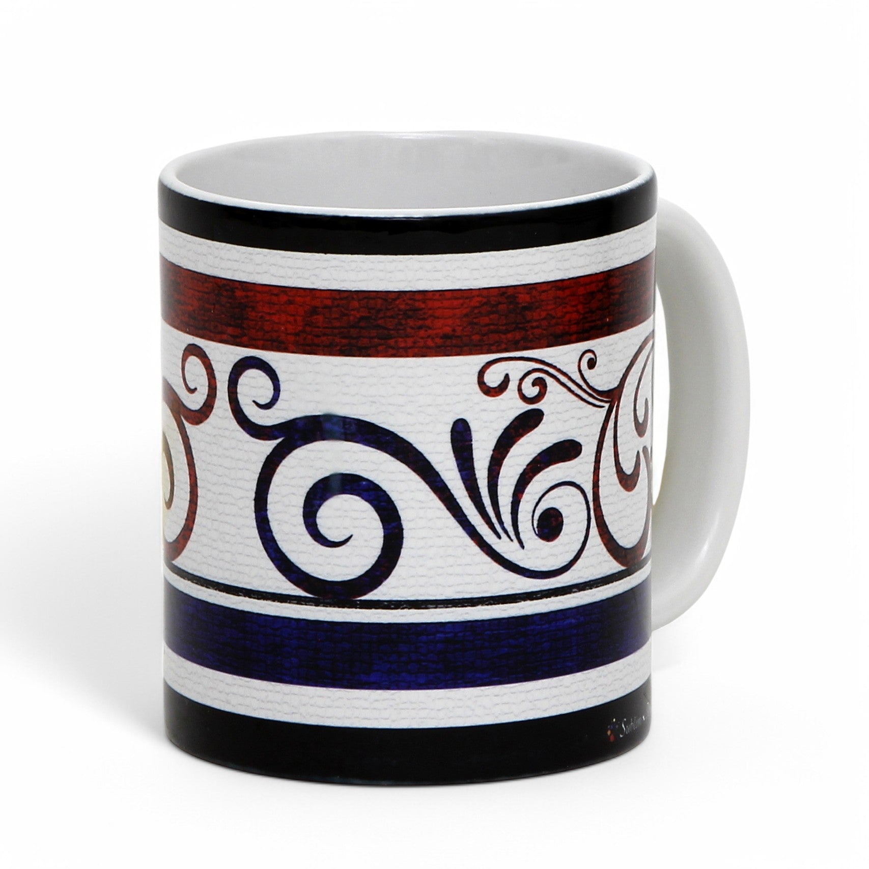 SUBLIMART: Ricco Italia Mug White Handle - by Mario Bruno (Design 6395)-