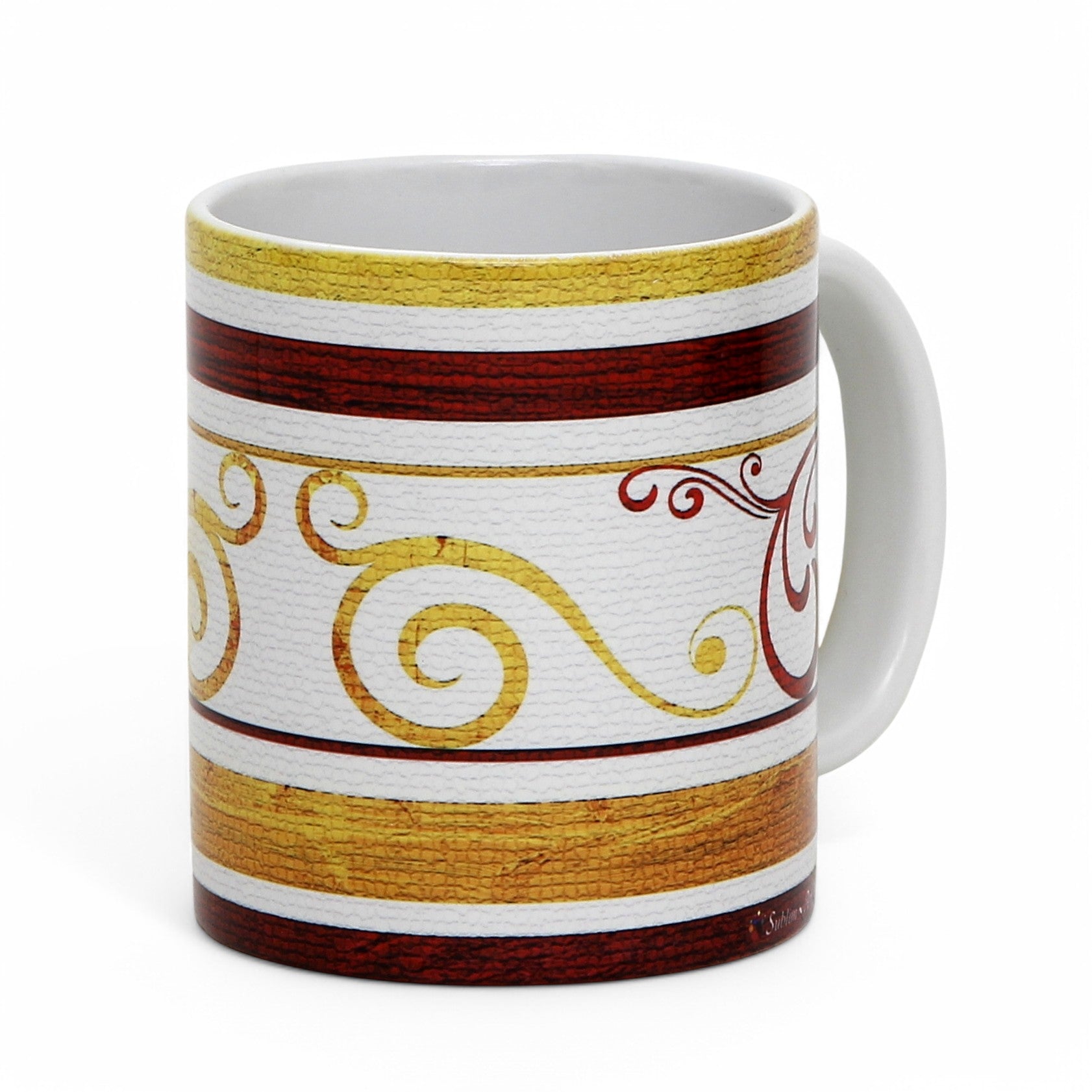SUBLIMART: Ricco Italia Mug White Handle - by Mario Bruno (Design 6405)-