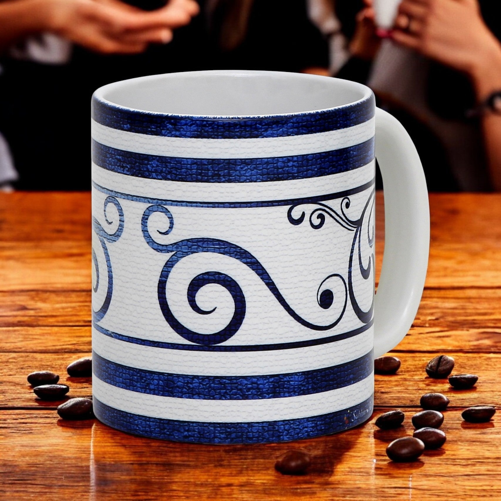 SUBLIMART: Ricco Italia Mug White Handle - by Mario Bruno (Design 6409)-