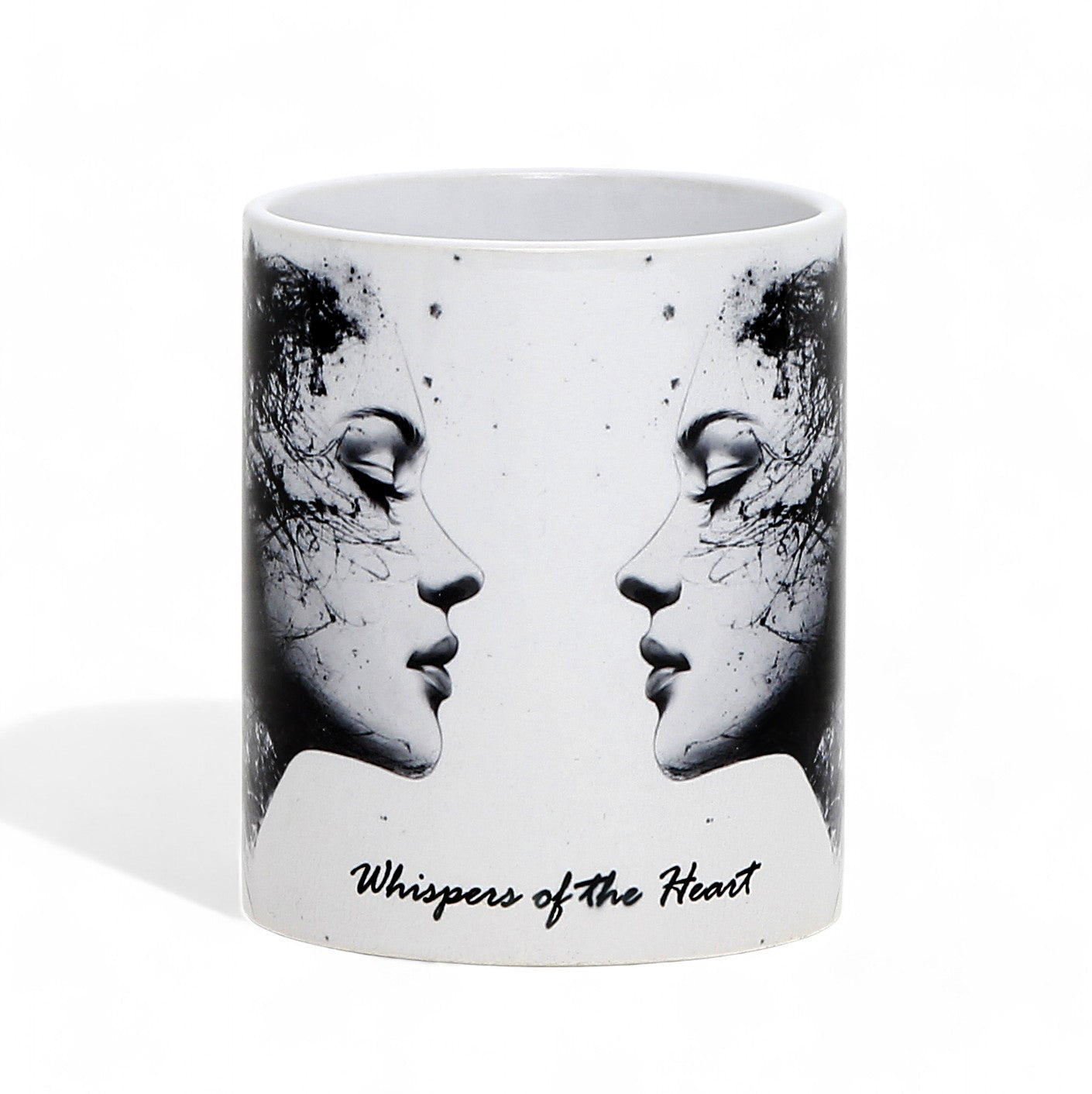 SUBLIMART: PASSIONE Ceramic Mug – "Whispers of the Heart"