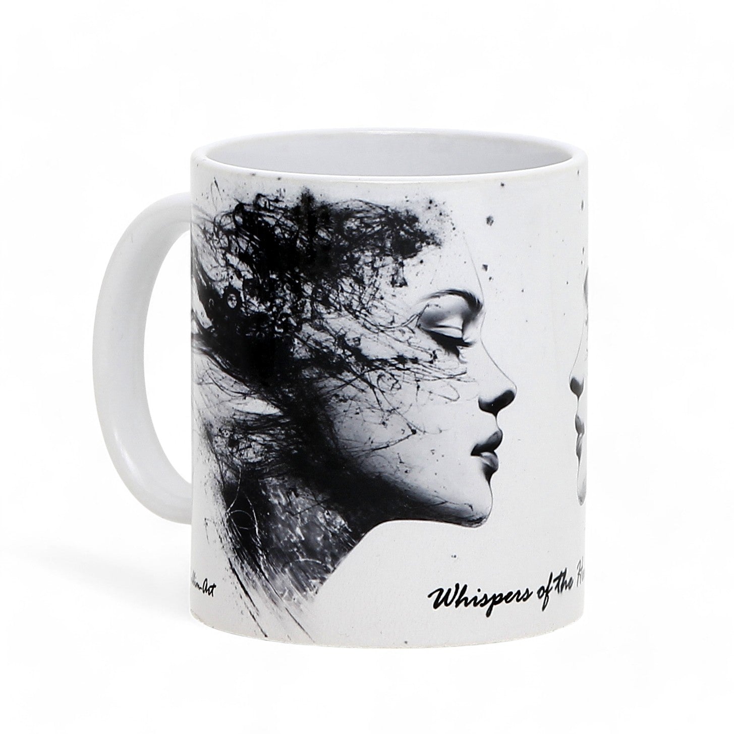 SUBLIMART: PASSIONE Ceramic Mug – "Whispers of the Heart"