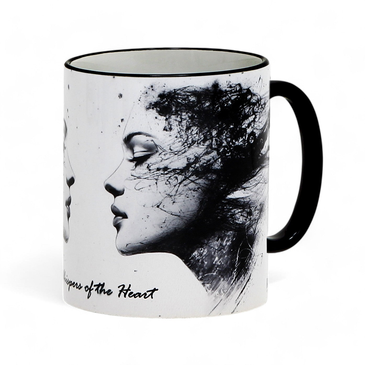 SUBLIMART: PASSIONE Ceramic Mug – &quot;Whispers of the Heart&quot;