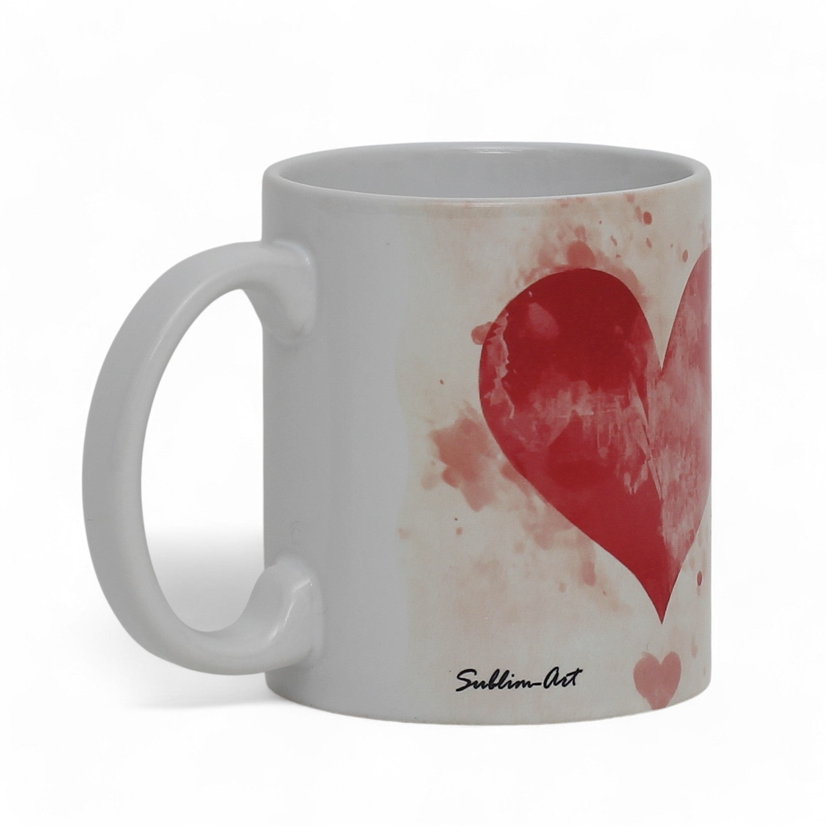 SUBLIMART: LOVE.ly Ceramic Mug "Love embrace knows no bounds"