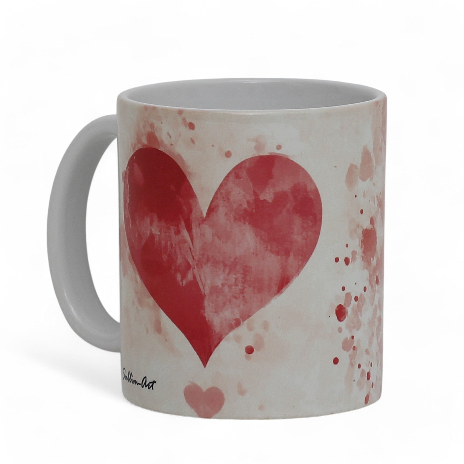SUBLIMART: LOVE.ly Ceramic Mug "Love embrace knows no bounds"