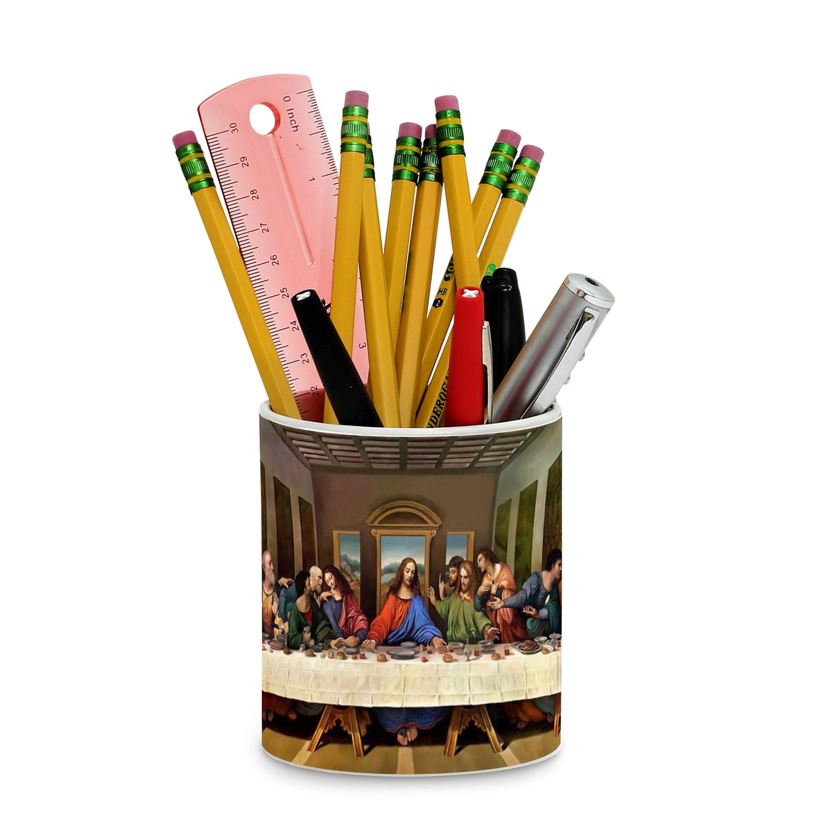 SUBLIMART: Affresco - Multi Use Tumbler - Leonardo da Vinci 'The Last Supper' (Design #AFF16) - tops-selection.shop