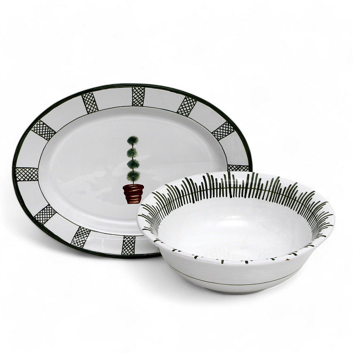 GIARDINO: 2 Serving Pieces