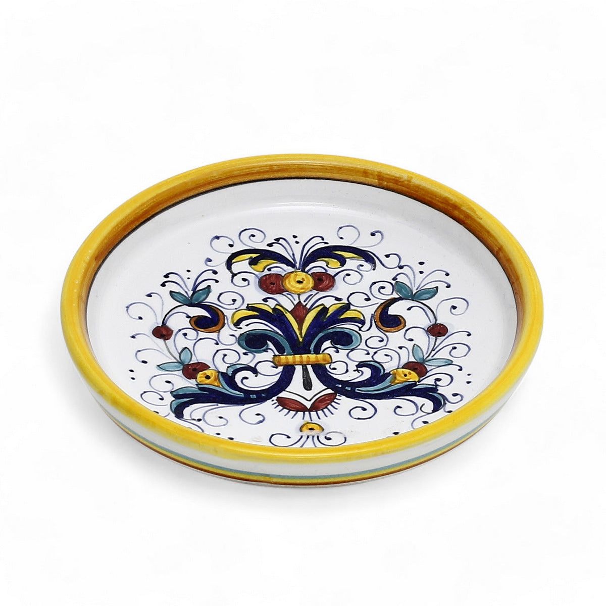 LOVE.ly: Deruta Coaster with 8 Baci Perugina - RICCO DERUTA design