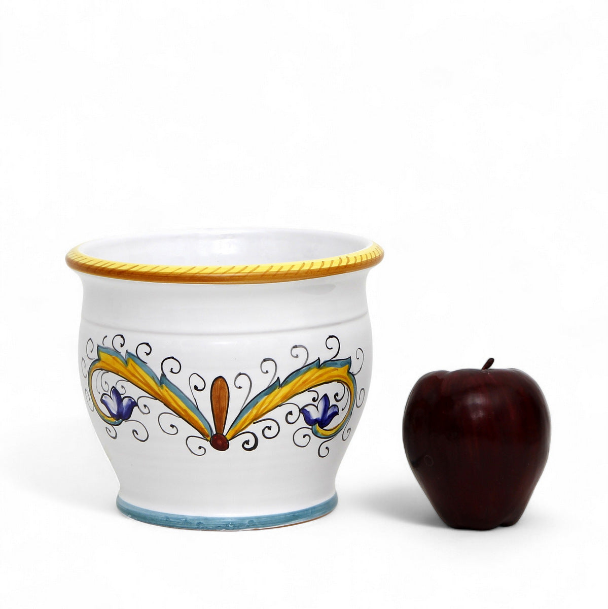 DERUTA PERUGINO: Outlet Special! Indoor-Outdoor Cachepot/Planter (Small)