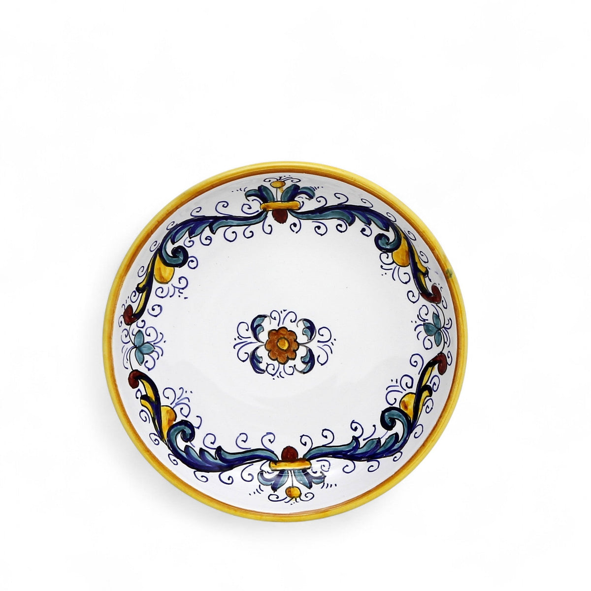LOVE.ly: Deruta Small Round Multipurpose Bowl with 12 Baci Perugina - RICCO DERUTA design
