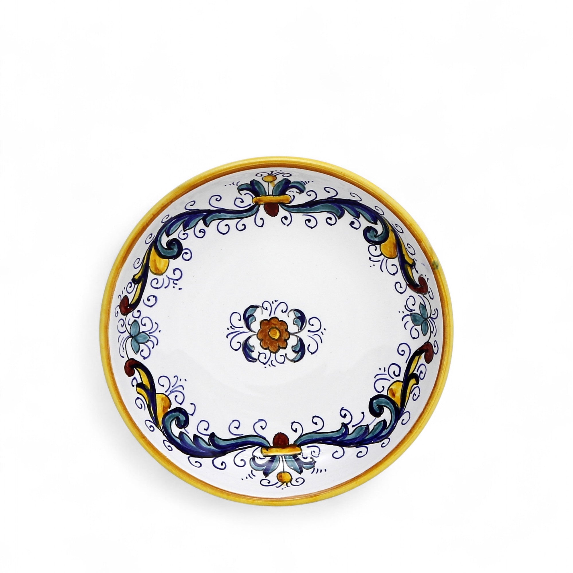 LOVE.ly: Deruta Small Round Multipurpose Bowl with 12 Baci Perugina - RICCO DERUTA design
