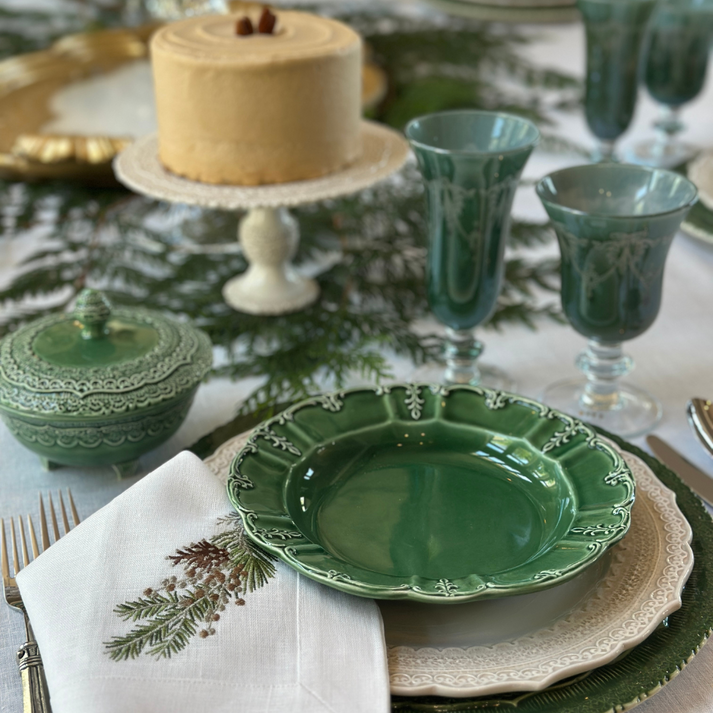 ARTE ITALICA: Renaissance Pasta Bowl (White or Green)