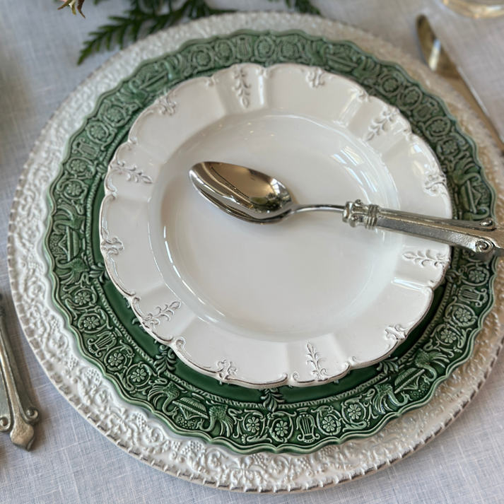 ARTE ITALICA: Renaissance Pasta Bowl (White or Green)