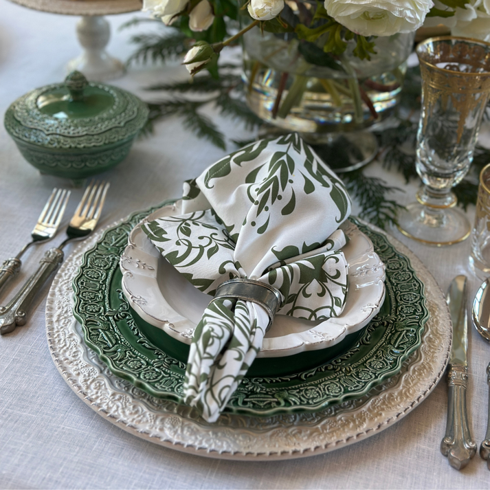 ARTE ITALICA: Renaissance Pasta Bowl (White or Green)