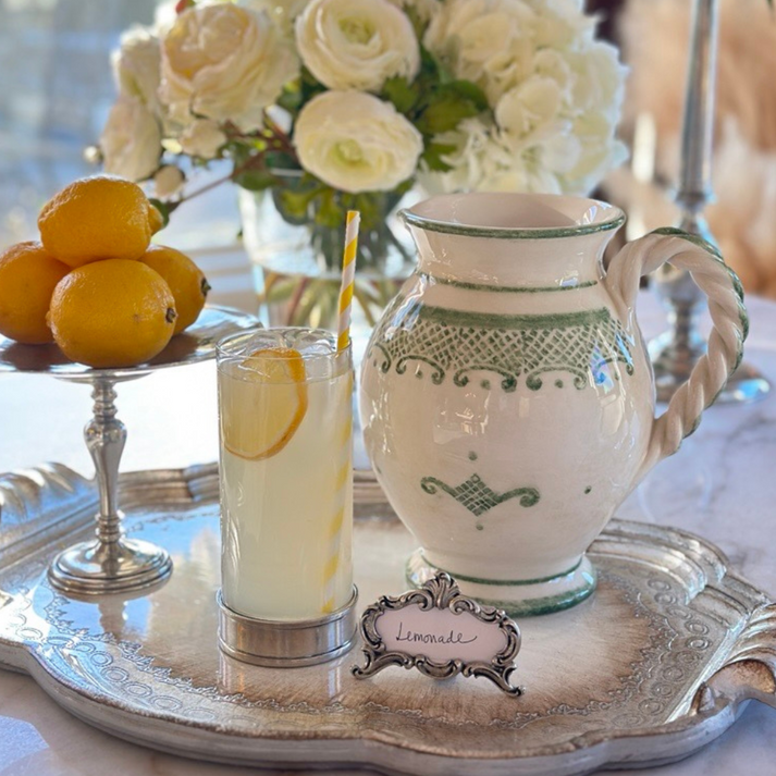 ARTE ITALICA: Burano Green Small Pitcher