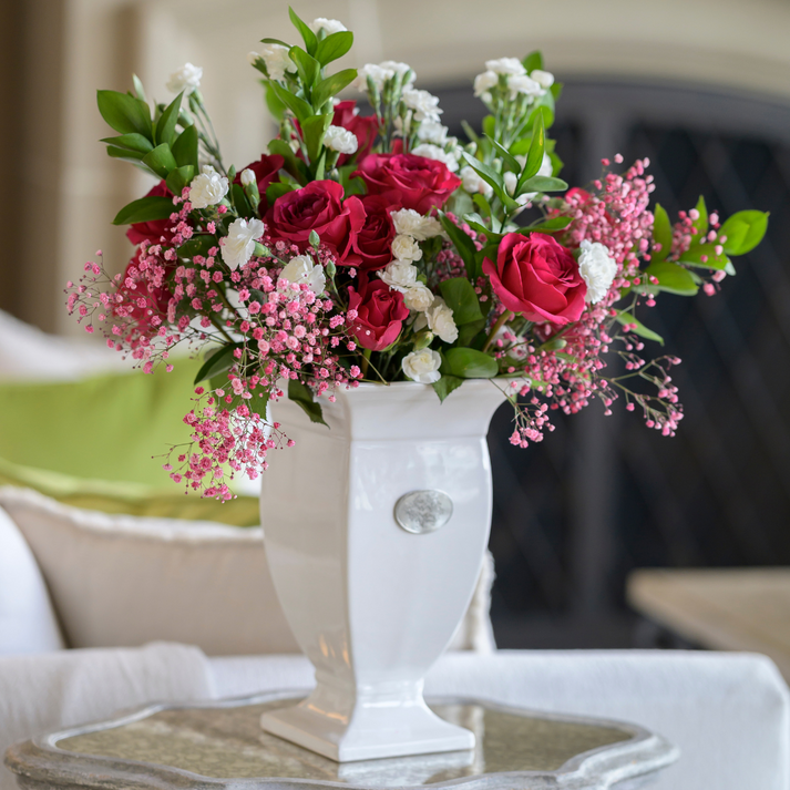 ARTE ITALICA: Tuscan Damasco Vase