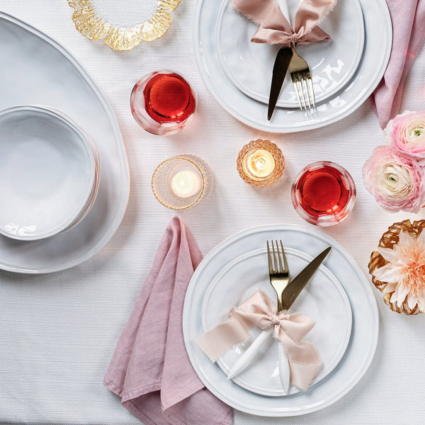 VIETRI: Aria White Oval Platter