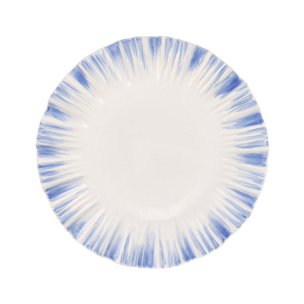 VIETRI: Bari Blue and White European Dinner Plate