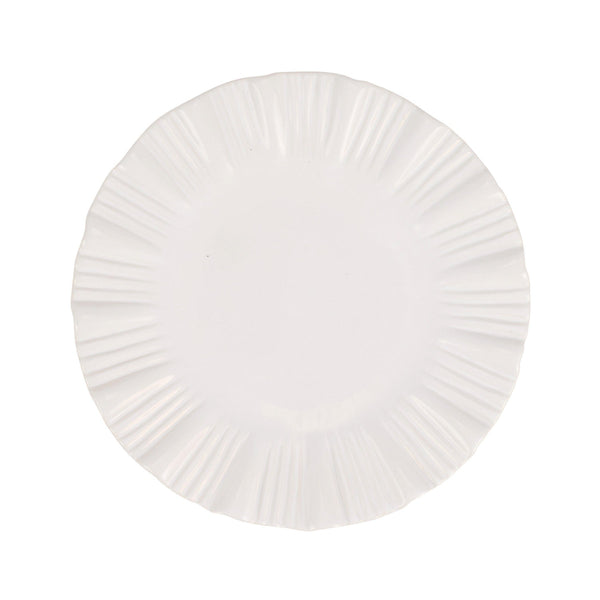 VIETRI: Bari White European Dinner Plate