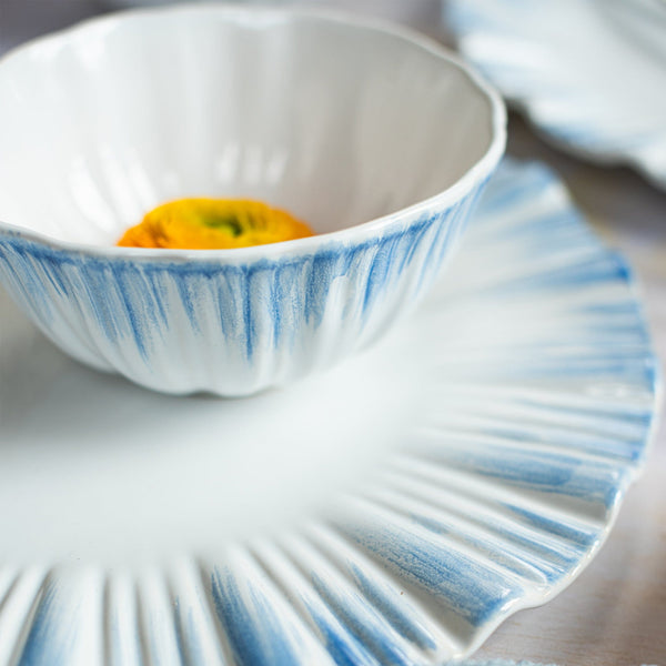 VIETRI: Bari Blue and White Cereal Bowl