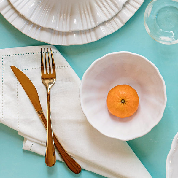 VIETRI: Bari White Cereal Bowl