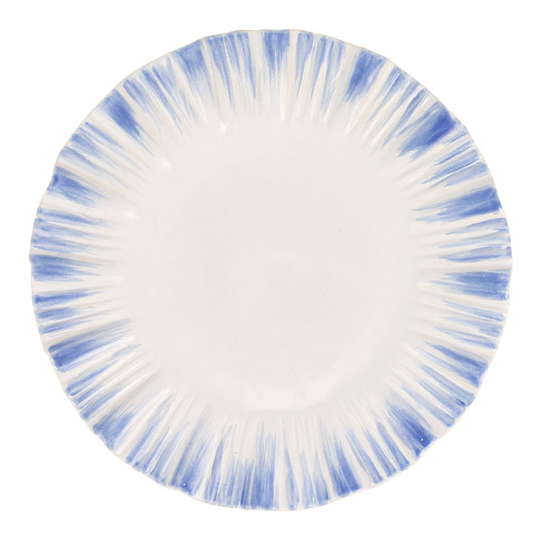 VIETRI: Bari Blue and White Small Round Platter