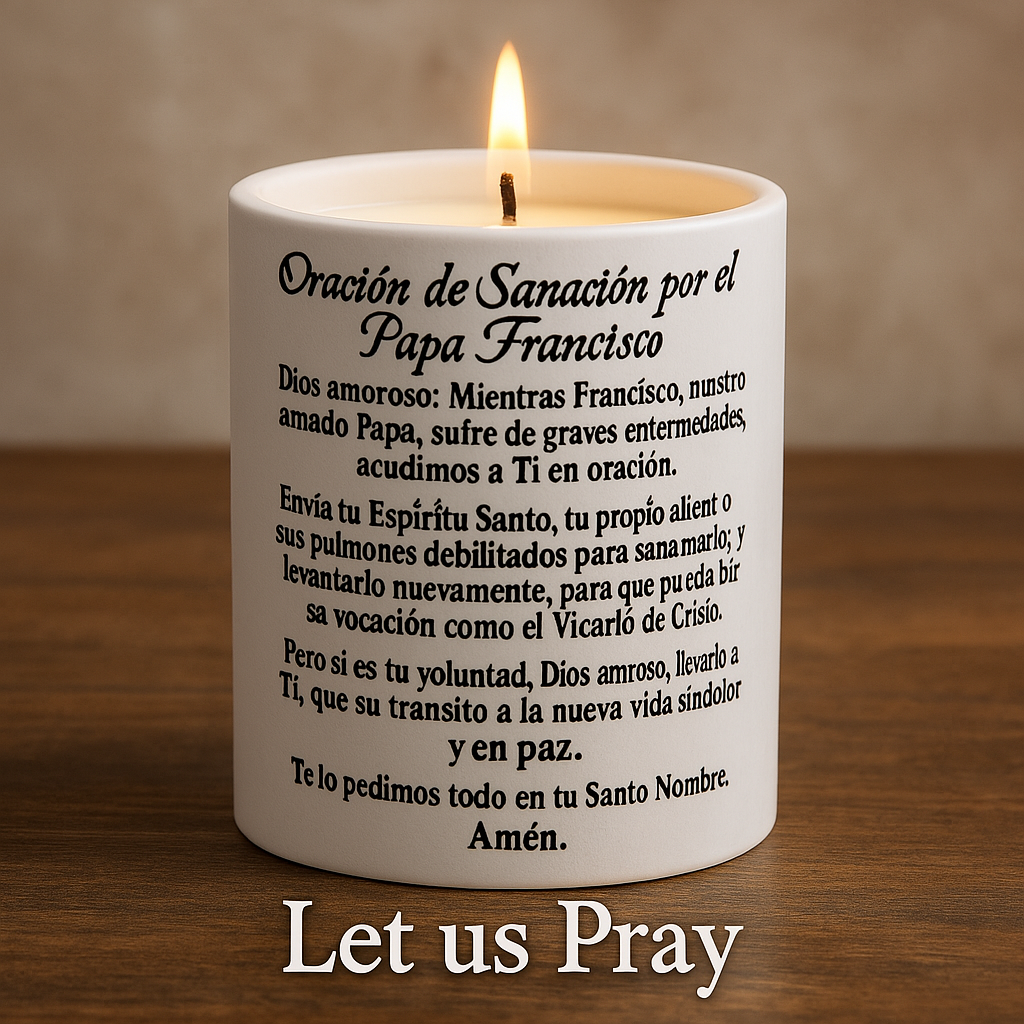 pray candle spanish
