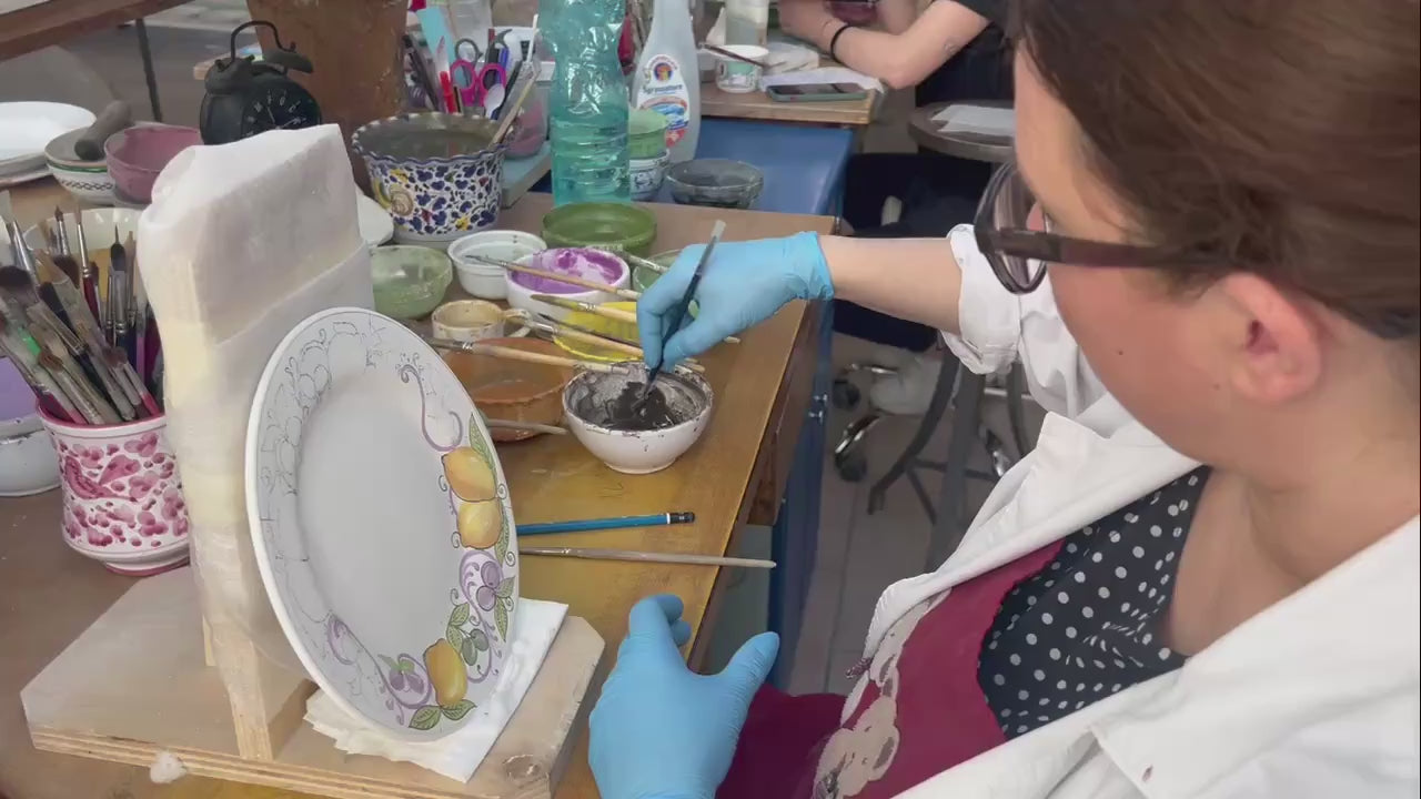 LIMONI POSITANO: Serving Oval Platter