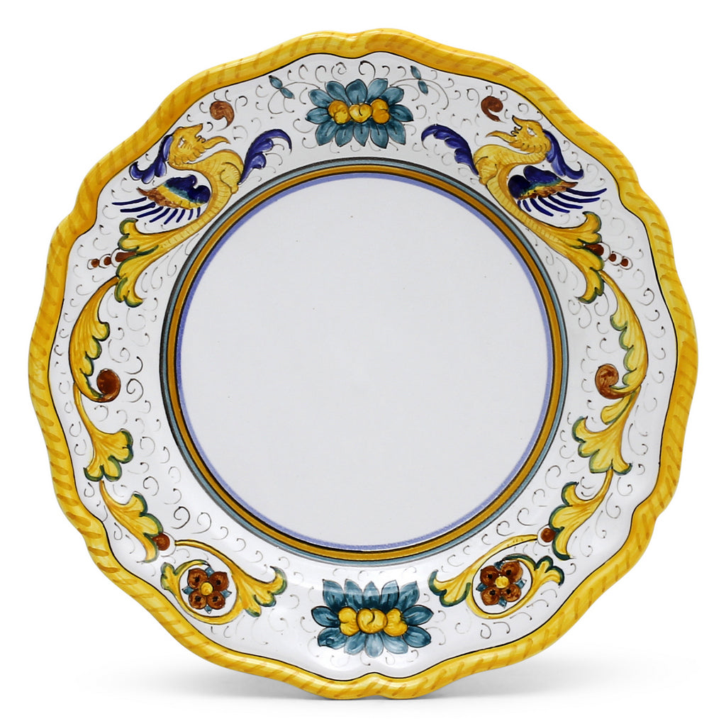 RAFFAELLESCO CLASSICO: Dinner plate fluted rims - tops-selection.shop