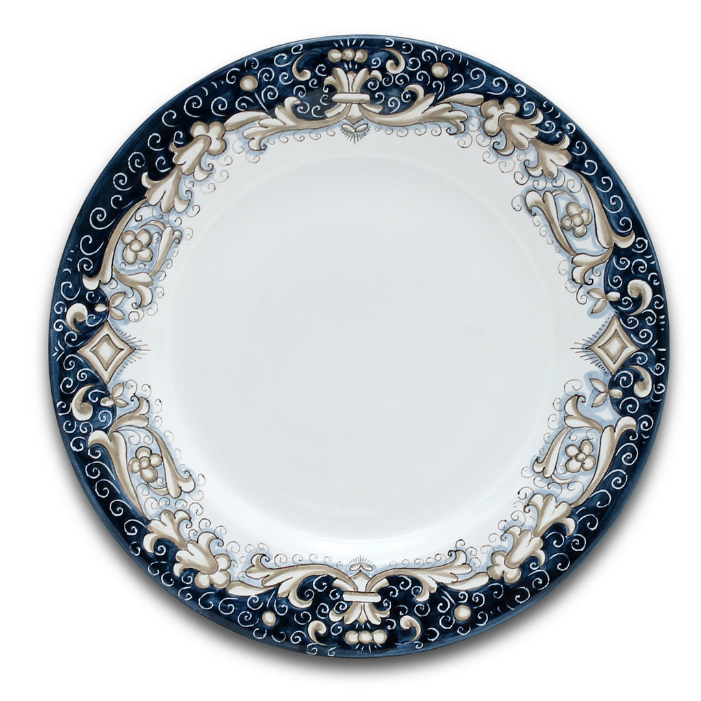 DERUTA COLORI: Dinner Plate - BLUE ANTICO - tops-selection.shop