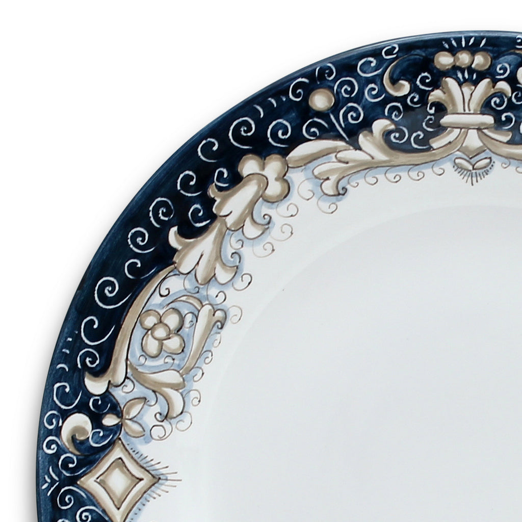 DERUTA COLORI: Dinner Plate - BLUE ANTICO - tops-selection.shop